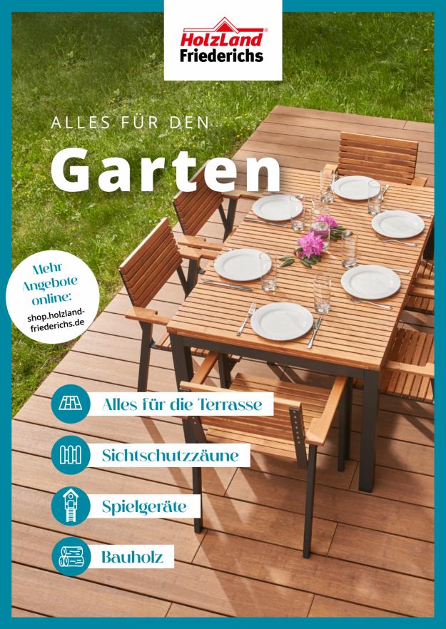 Katalog Cover Friederichs - Alles für den Garten